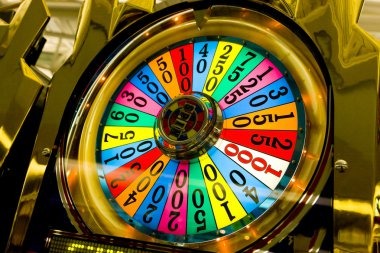 Live Mega Wheel studio with HD camera showing the spinning wheel and dealer interaction